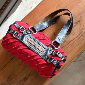 Pepe Jeans vintage Red and Black Shoulder Bag